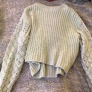 cropped sweater